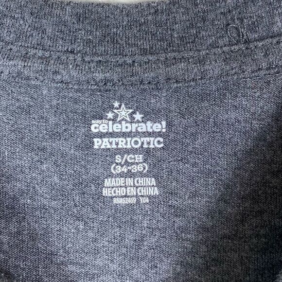 Livin’ the Dream Grey Eagle American Patriotic Tshirt - Picture 4 of 6